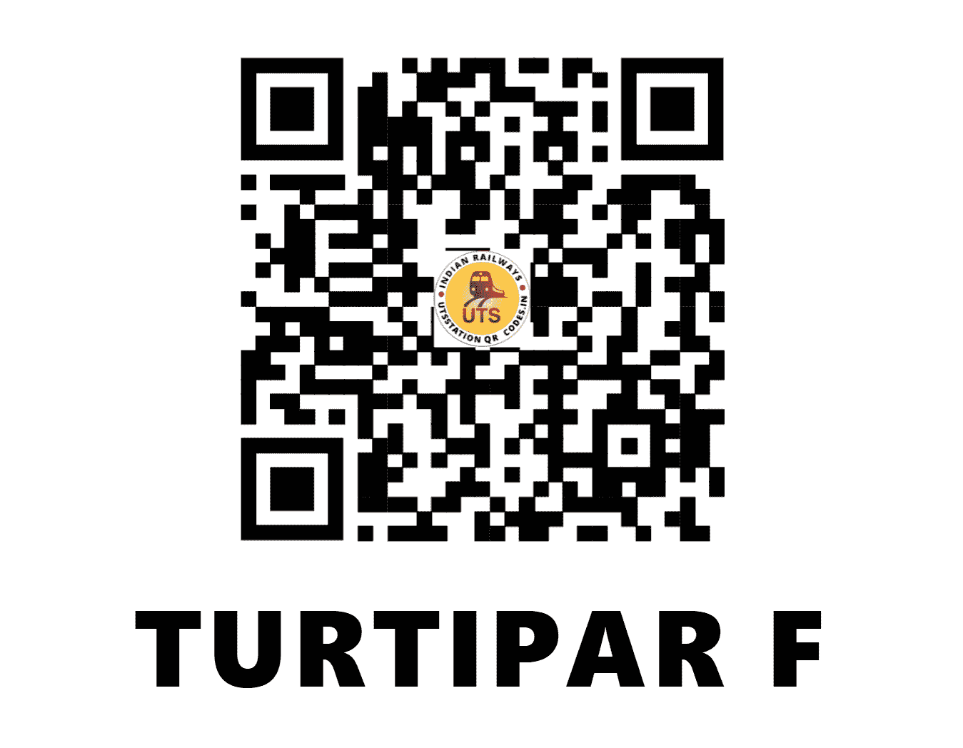 UTS QR Code for TURTIPAR F - TTI - NE (UTTAR PRADESH)